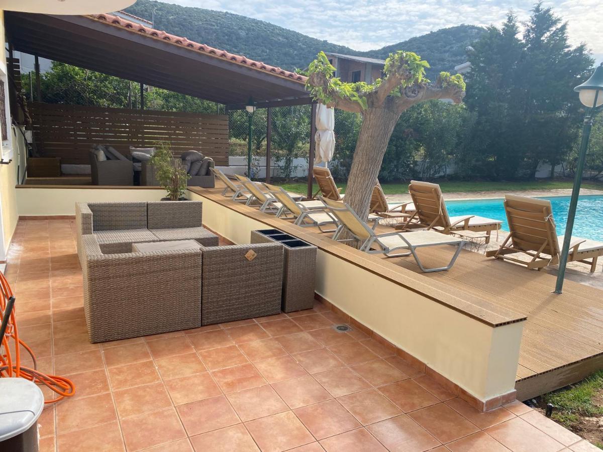 Relaxing Villa With Swimming Pool And Garden Agios Georgios  Экстерьер фото