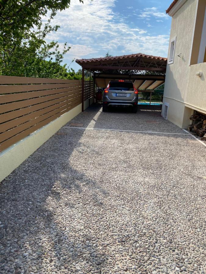 Relaxing Villa With Swimming Pool And Garden Agios Georgios  Экстерьер фото