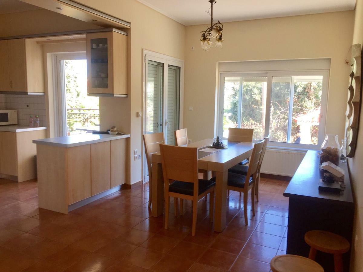 Relaxing Villa With Swimming Pool And Garden Agios Georgios  Экстерьер фото